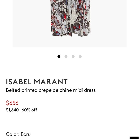 Isabel Marant Haeza Midi Dress - Picture 12 of 12